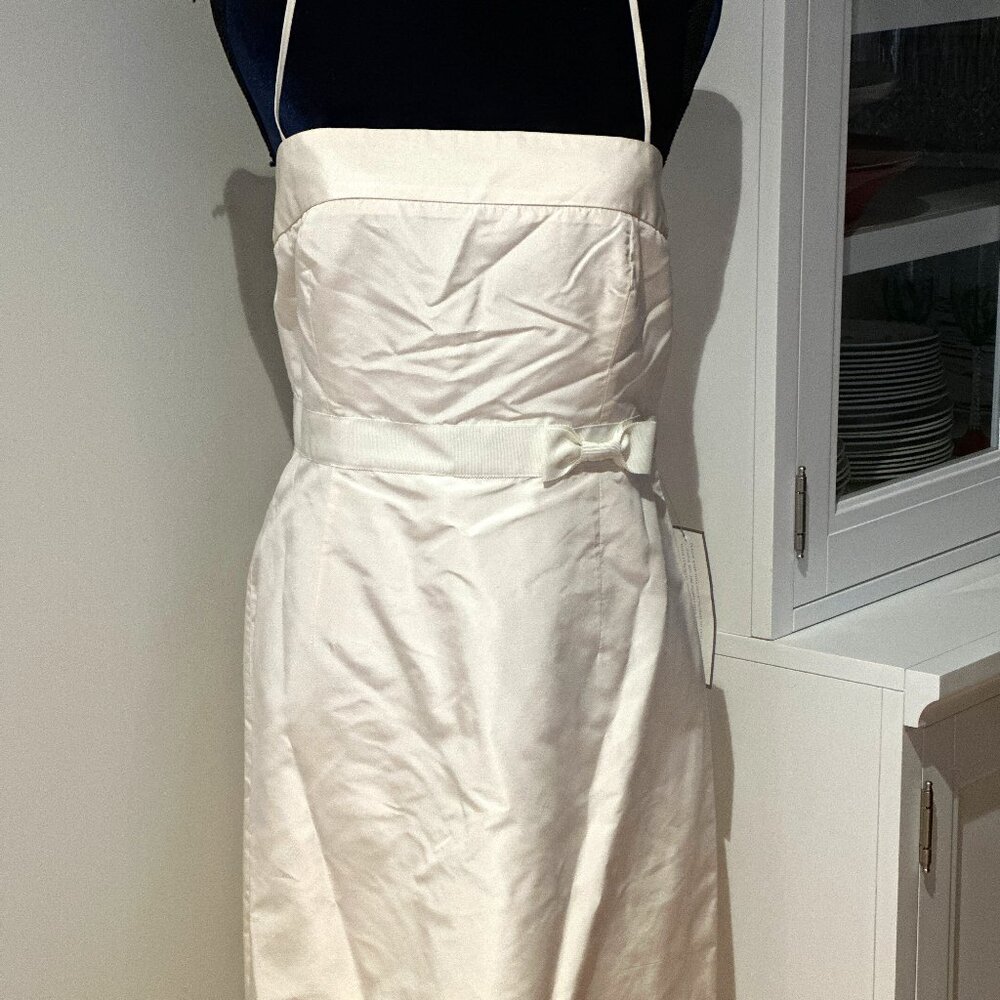JCrew knee length silk dress.